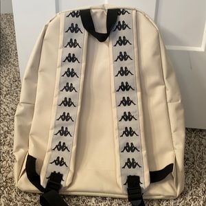 LIKE NEW Kappa Cream Backpack